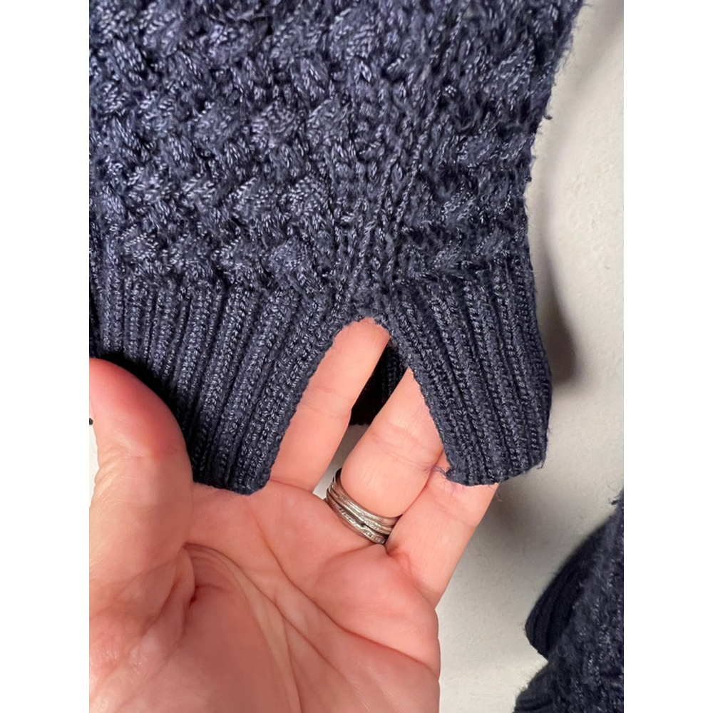 Women's Banana Republic Navy Sweater Size M Petite Capsule - Picture 3 of 6